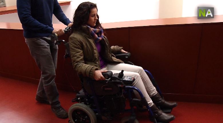 Lenkstange Rollstuhl